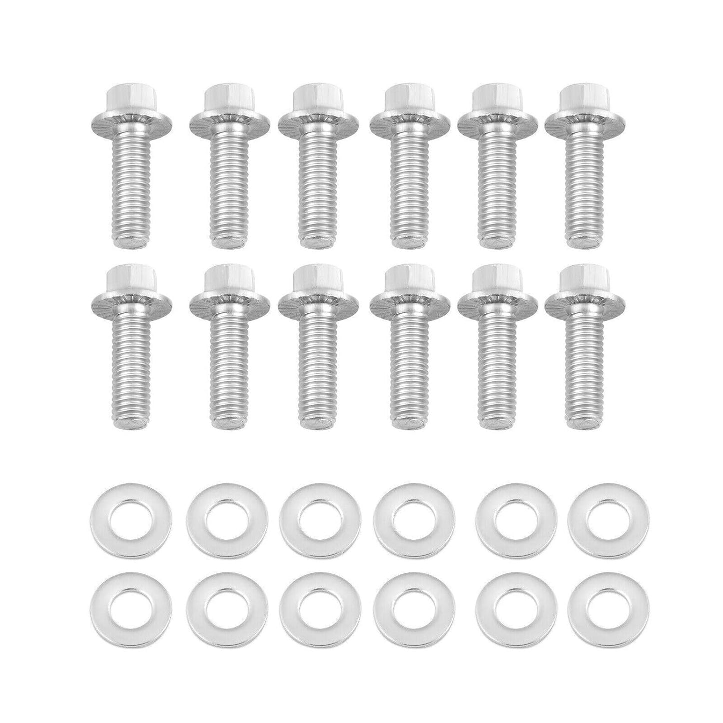 ya 2 8.15 Stainless Steel Manifold Joint Bolt Kit for LS1 LS2 LT1 LS3 GM Vort Zj