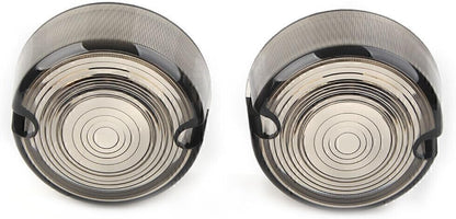 ya 4 8.8.2 SmokenTurn Signal Lens Cover for Harley Dyna FXD FXR Sportster XLH 883 1200 FXST