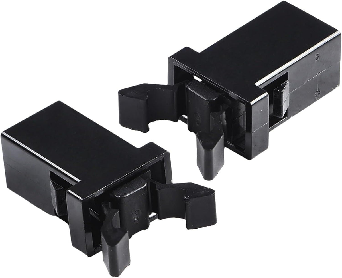 ya 13 9.15 baidi Console Latch Car Sunglasses Holder Sweeper 2pcs Black Auto Accessories