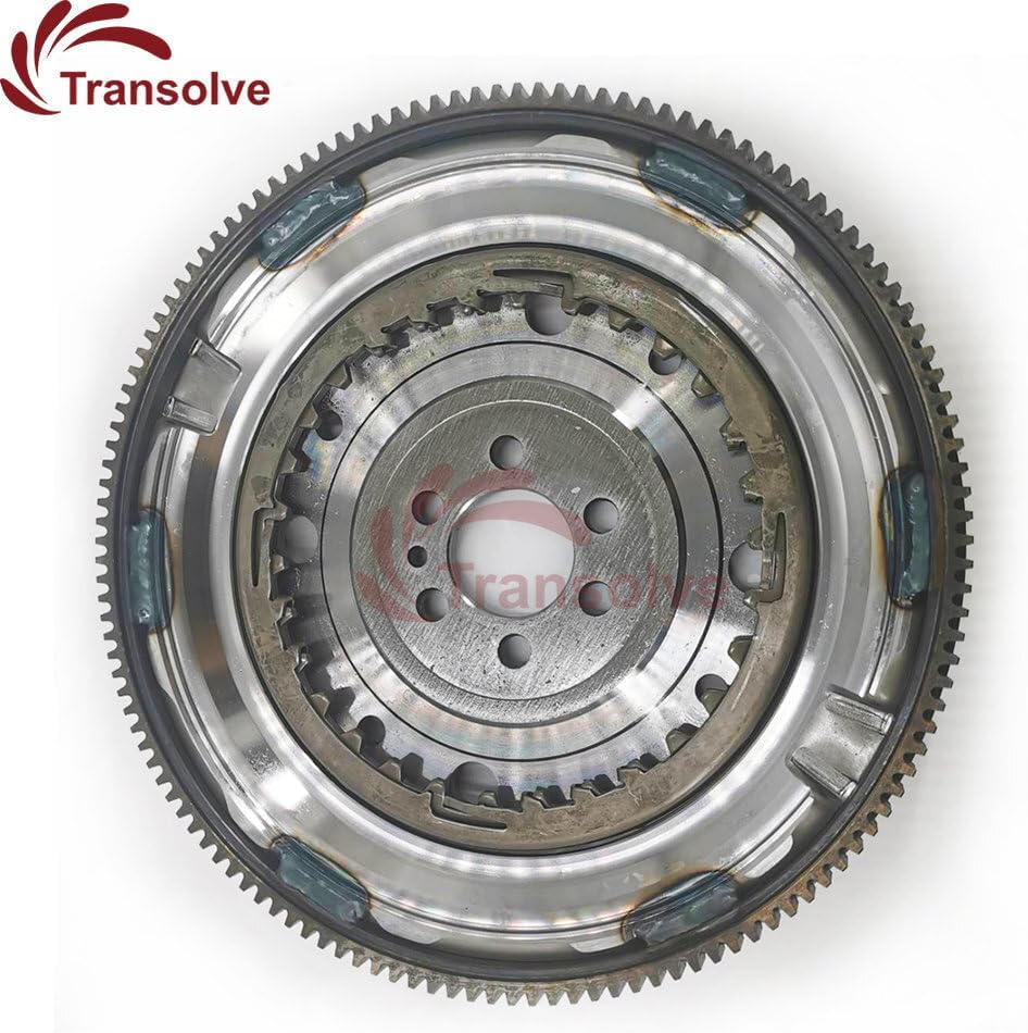 ya 10 9.16 baidi 0AM DQ200 DSG 7 Transmission Flywheel 6 Holes 132T Fit for VW for Audi for Skoda