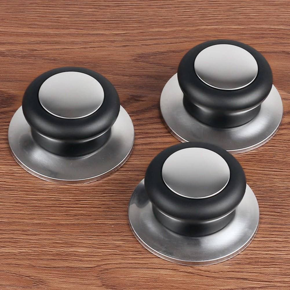 ya 26 10.21 baidi 5pcs Replacement Knob Handle for Glass Lid Pot Pan Cover Cookware Kitchen Tools