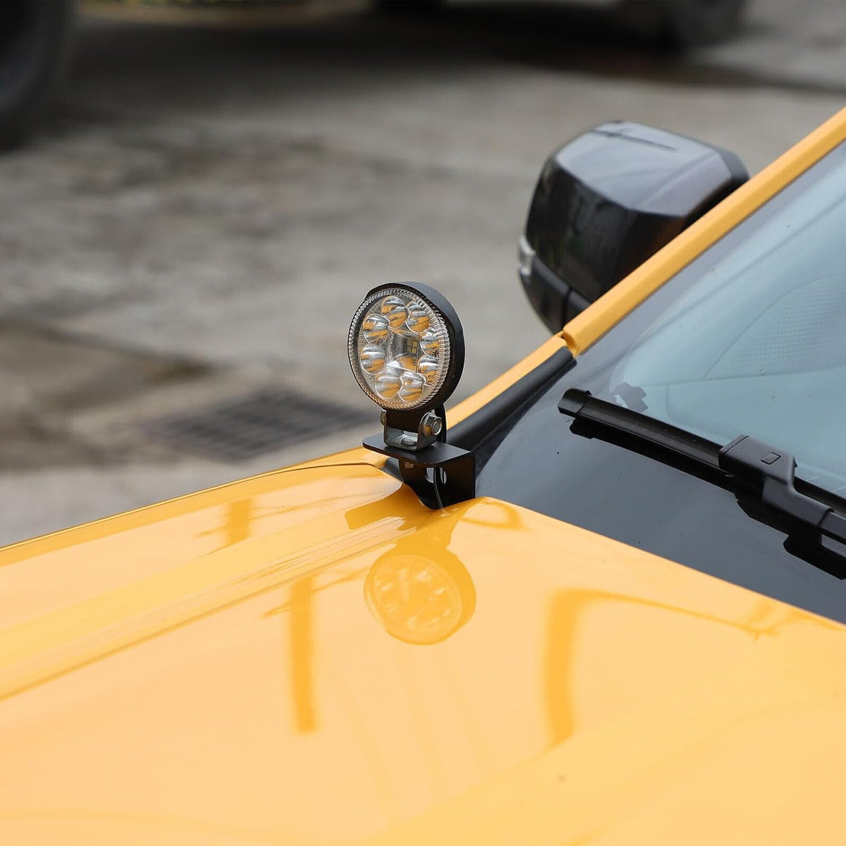 ya 11 9.14 zhengce Suitable for Ford Ranger 2023-2024 LED Light pod Cover Groove Installation