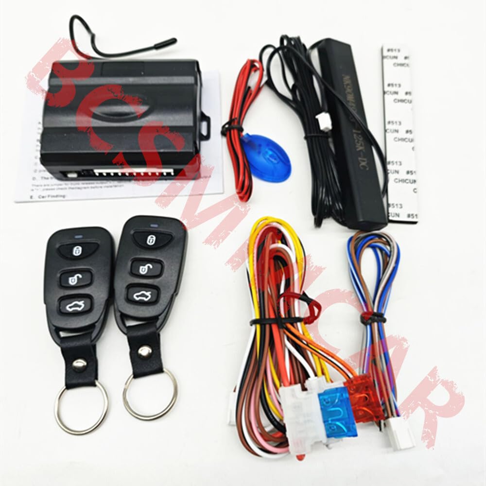 ya 4 8.8 12V Car Remote Central Kit Door Lock Locking Keyless Entry System Controllers