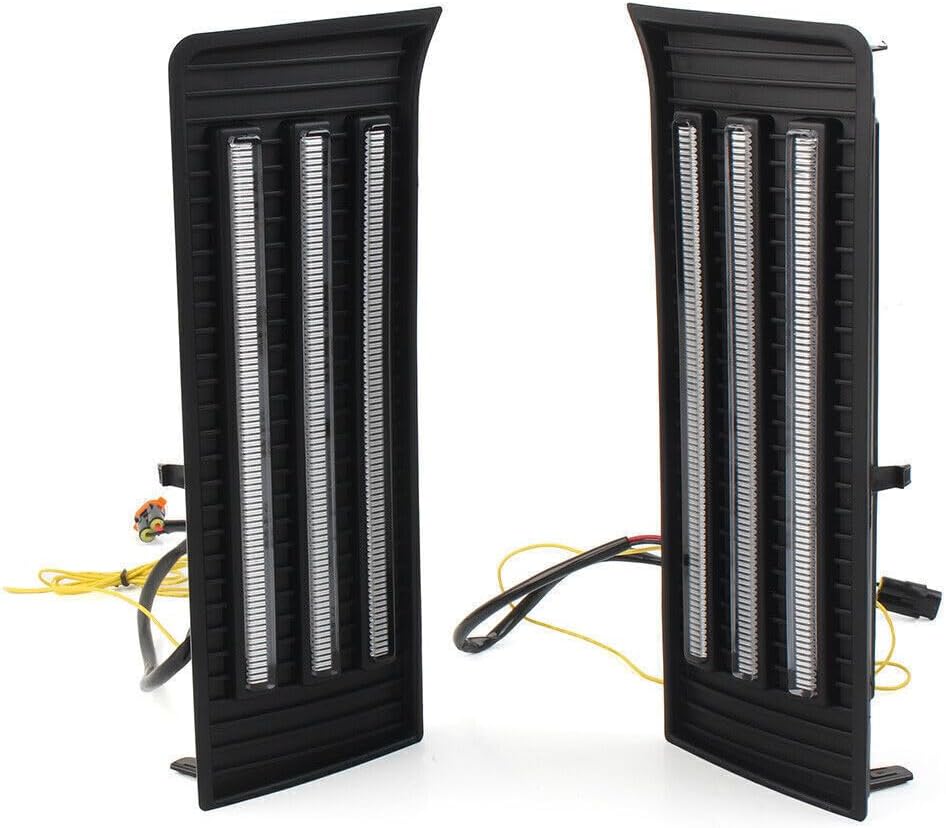 ya 2 8.15 LED DRL daytime running lights turn signal fog lights suitable for Toyota Tundra 2022-2023