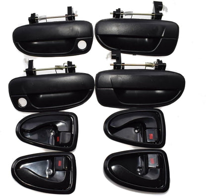 ya 9 10.24 Black Exterior Door Handle 8X for Hyundai Accent 82650-25000