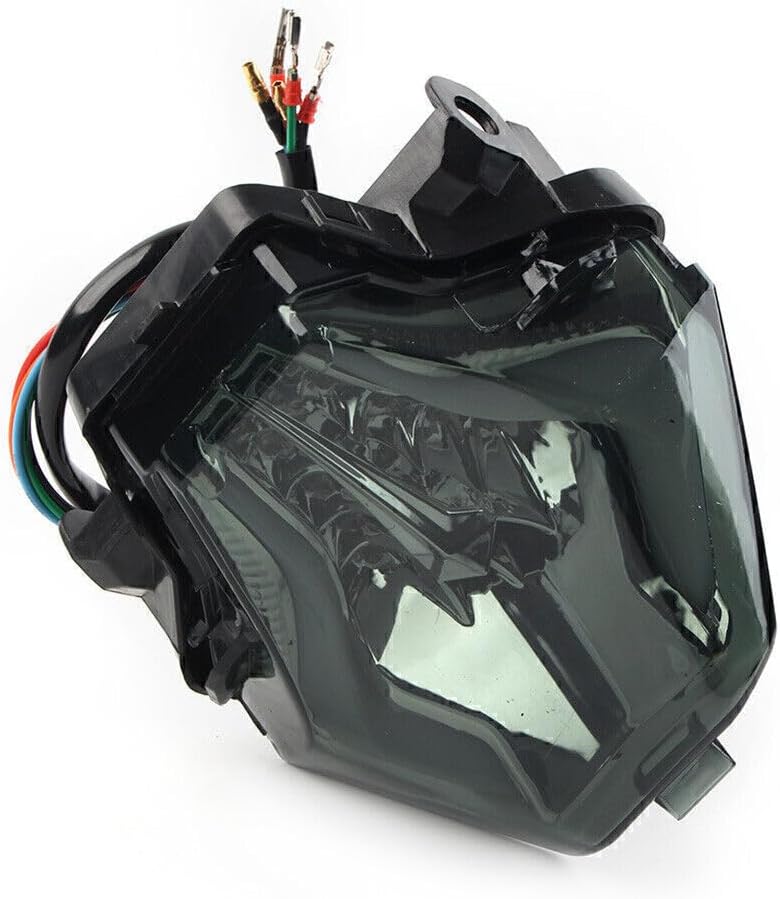 ya 10 9.16 zhengce for Yamaha YZF R3 R25 / MT-07 FZ07 MT-03 LED Red Brake Tail Light Turn Sign