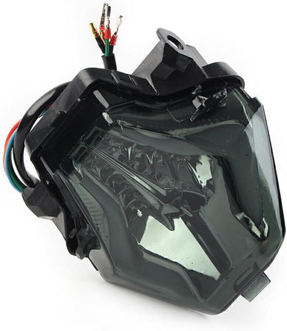 ya 10 9.16 zhengce for Yamaha YZF R3 R25 / MT-07 FZ07 MT-03 LED Red Brake Tail Light Turn Sign