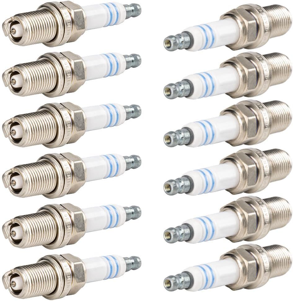 ya 23 10.7 baidi 12PCS Spark Plugs F8DPP33 for Mercedes-benz W163 W208 W210 W220 A004159190326