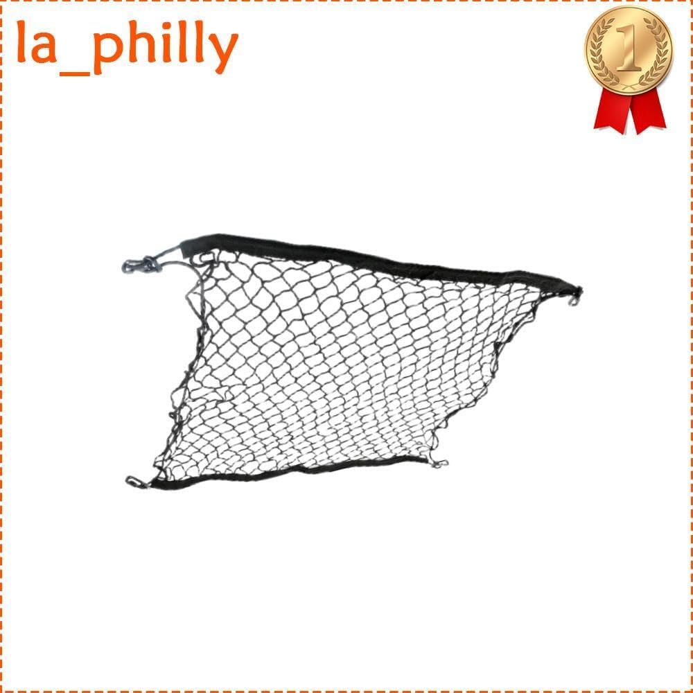 ya 2 8.15 Black Net Mesh Storage Organizer Bag Pocket Cage for Universal Car Trunk Cargo