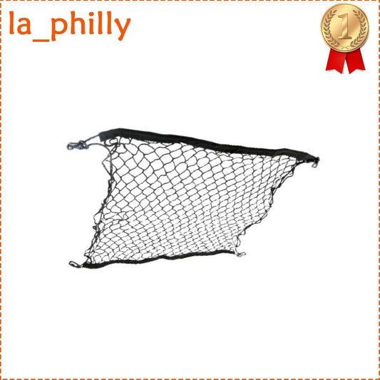 ya 2 8.15 Black Net Mesh Storage Organizer Bag Pocket Cage for Universal Car Trunk Cargo