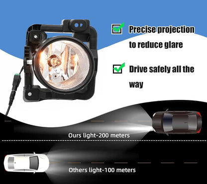 ya 7 8.24 baidi 4X for Acura TSX Left+Right Front Bumper Fog Driving Light Lamp w/Cover 09-10