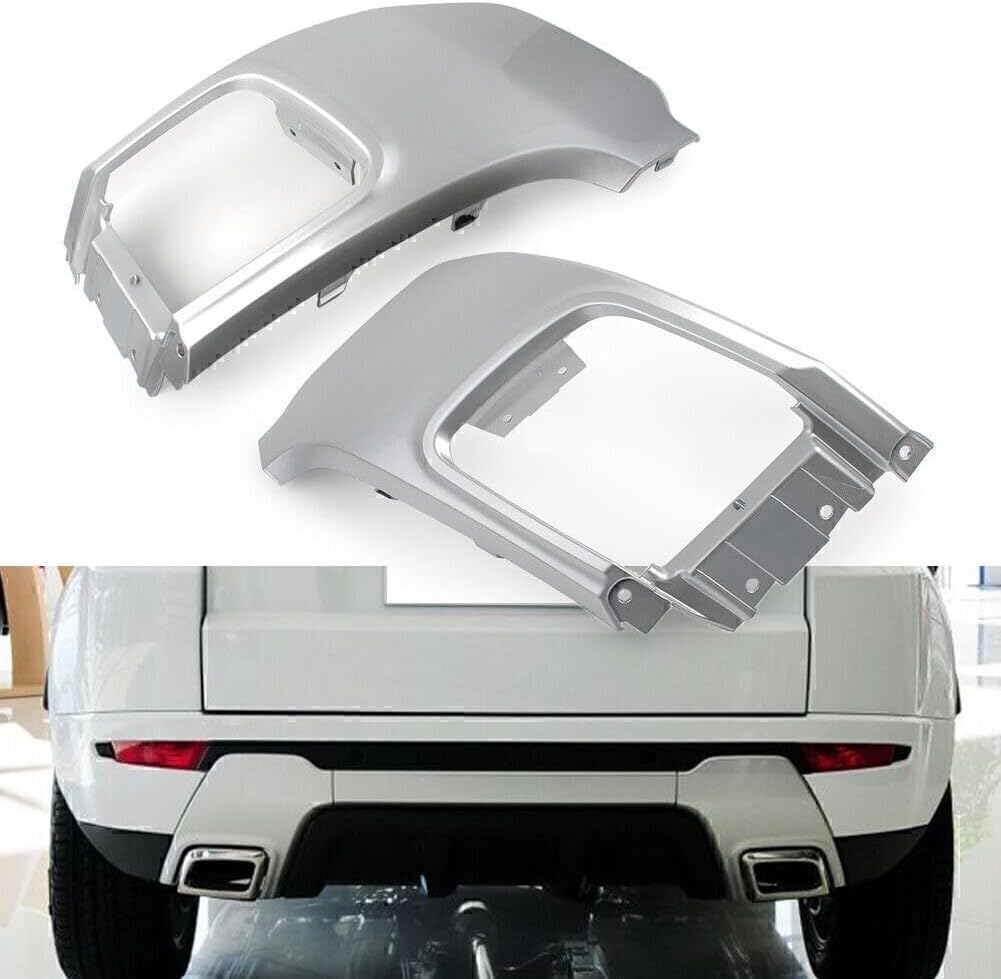 ya 4 8.8.2 Pair Rear Bumper Tow Eye Cover Fit for Range for Rover Evoque Dynamic LR028087 LR028089