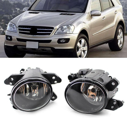 ya 4 8.10 2x Fit for Mercedes-Benz W219 07-10 Car Front Bumper Fog Light Lamp With Bulb
