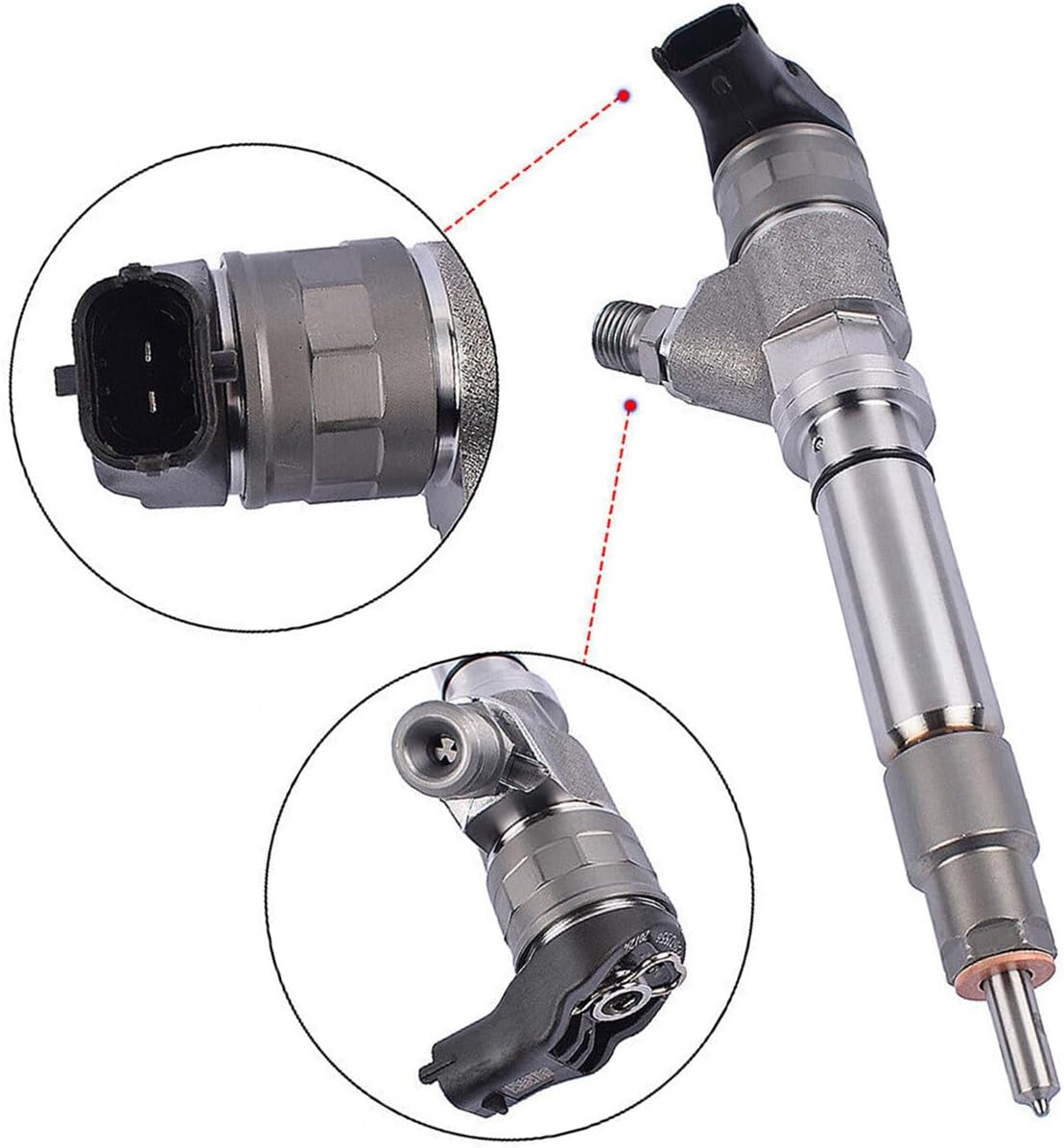 ya 10 9.16 baidi Diesel Injectors 0986435521 for Savana for Sierra for Chevy 2500 3500 2006-2007 6.6L