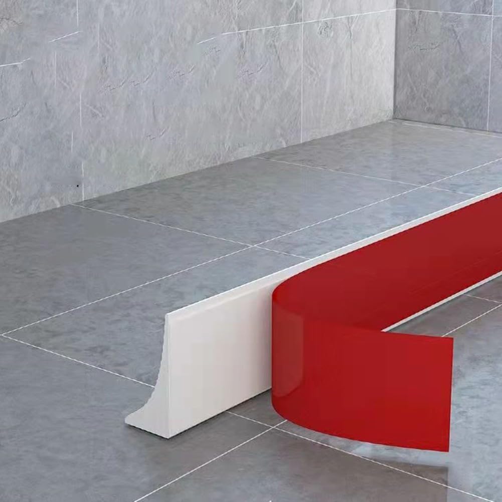 ya 14 9.20 baidi Bendable Strips Bathroom Water Barrier Flood Strip Silicone Waterproof-1