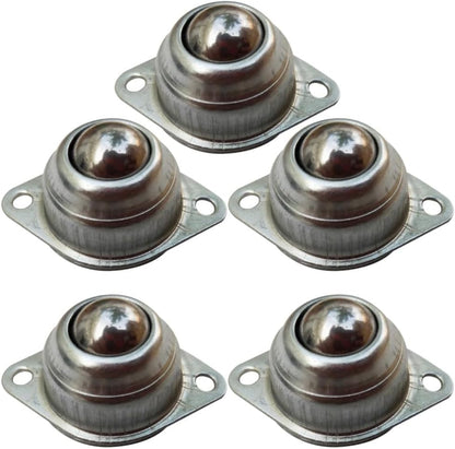 ya 4 8.14 5 PCS Universal Wheel Steel Ball Caster Wheels Moving Robot Steering