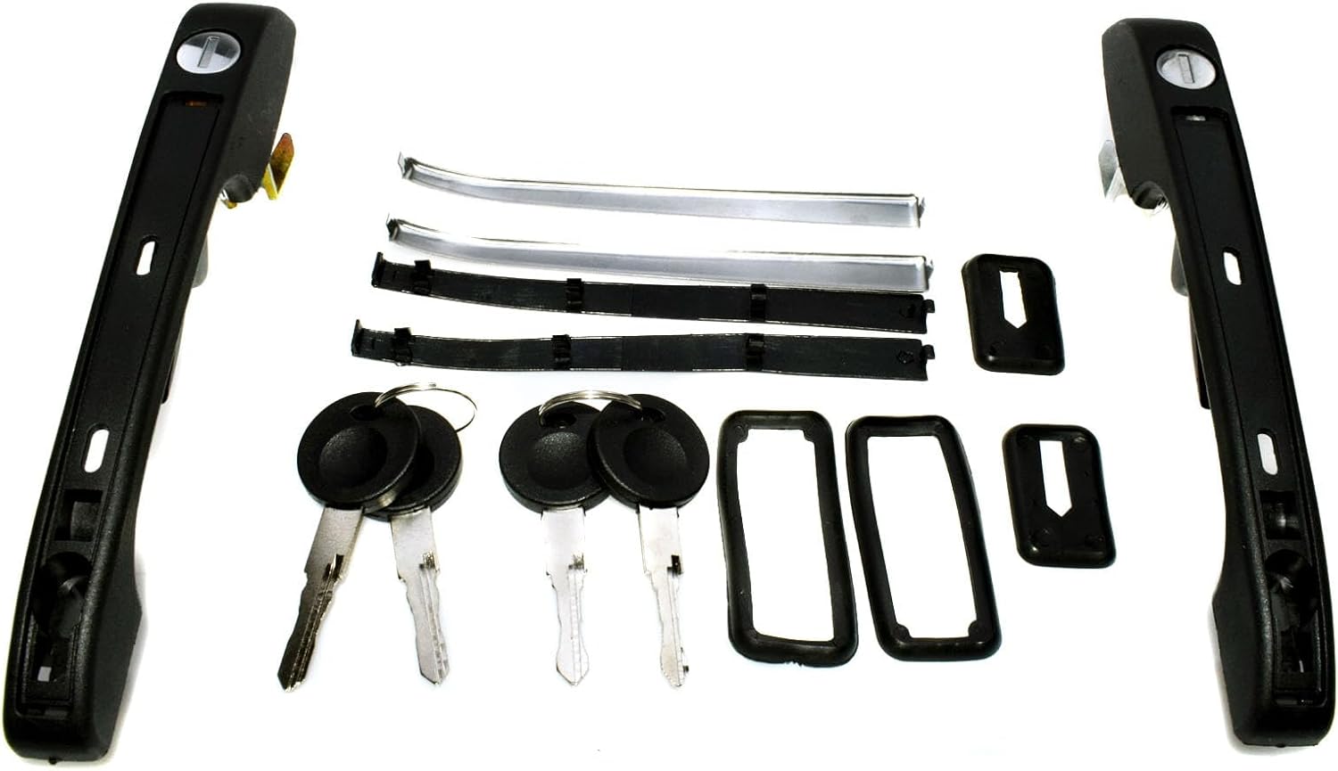 ya 2 8.15 Front Left and Right Outer Door Handles for VW for Golf for Jetta Rabbit Scirocco
