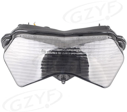 ya 2 8.15 Smoke Turn Signal Lamp Taillight Fit for Kawasaki ZX6R Z1000 2003-2004