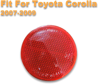 ya 7 8.24 baidi 1Pcs Rear Bumper Side Marker Light Reflector Fit for Toyota for Corolla 2007-2009