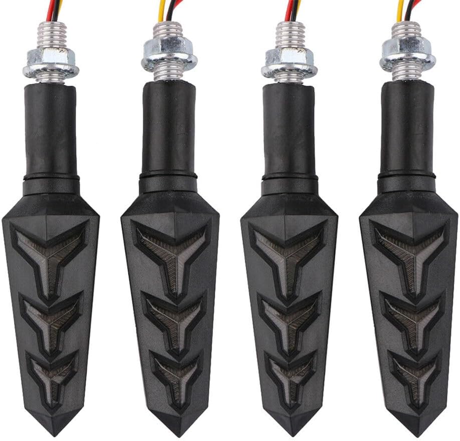 ya 11 9.14 zhengce 4 St¨¹ck Led for Mini Blinker Spark Smoke Motorrad F¨¹r Quad ATV Roller Schwa