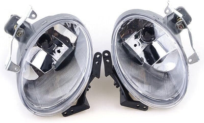 ya 2 8.15 A pair of front bumper fog lights with bulbs suitable for Hyundai Santa Fe 2007-2009