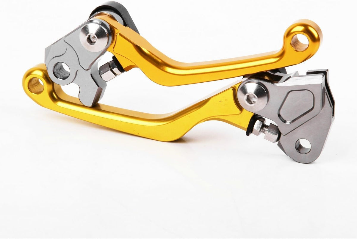 ya 11 9.14 baidifor Suzuki RMZ450 2005-2018 Clutch Brake Lever Pivot Dirt Bike Gold 2006 2007 08