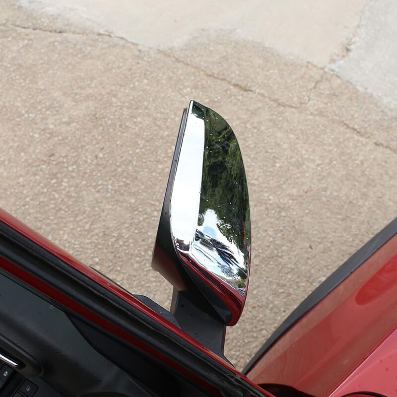 ya 11 9.14 baidi2-Pack Silver ABS Exterior Mirror Covers for Toyota Tacoma 2015-2022-