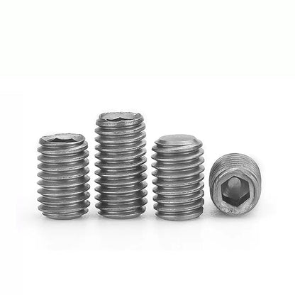 ya 16 10.20 baidi Titanium GR2 Hex Socket Set Screw Cup Point Grub Screws M1.6 M2 M2.5 M3 M4 M5 M6-2