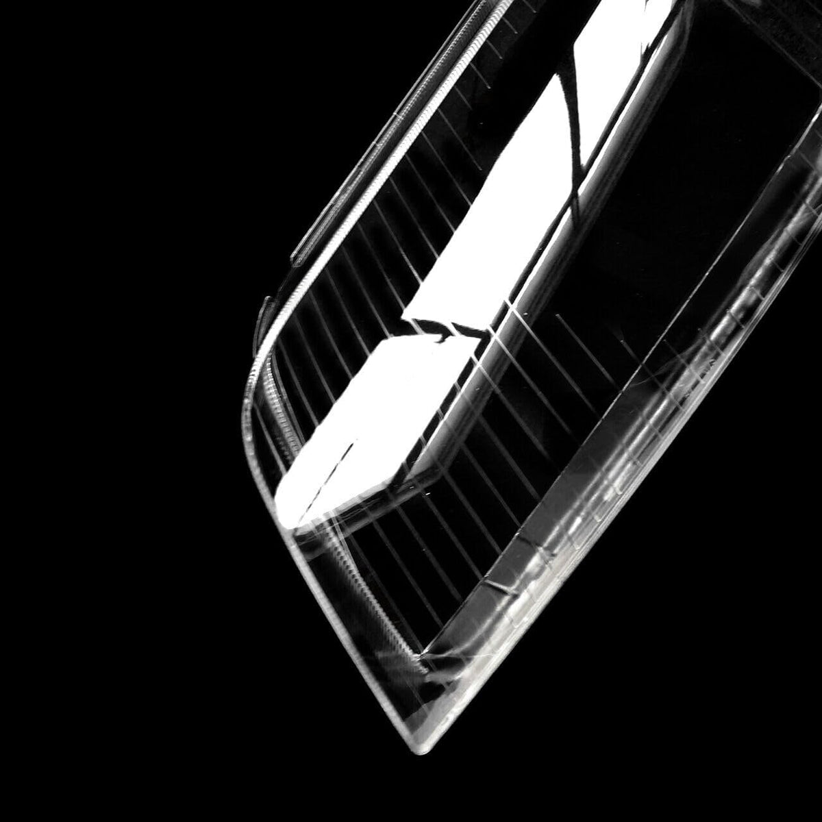 ya 4 8.10 2 Pieces Headlight Lens Covers for Audi A6 C5 2003-2005 Left and Right Caps 