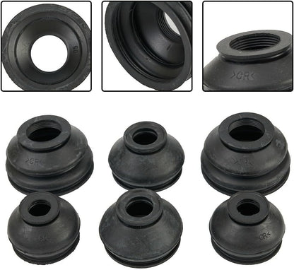 ya 4 8.14 3x2 high-quality rubber tie rod end ball joint dust boots dust cover boot set