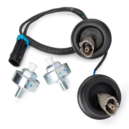 ya 4 8.14 Knock Sensor with Harness for Chevrolet for GMC 1500 2500 4.8/5.3/6.0L 2002 2003-2007 EXD