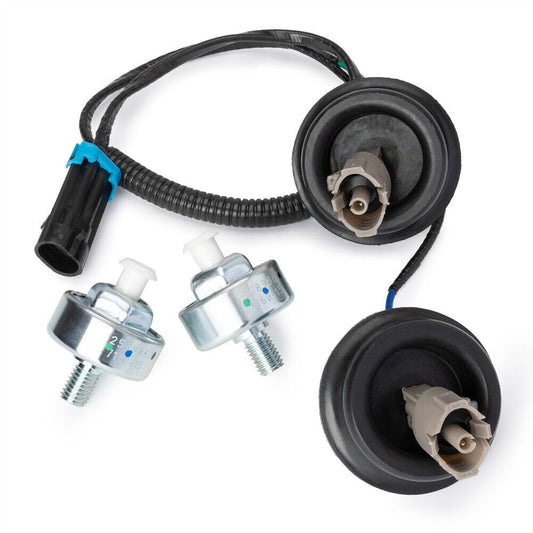 ya 2 8.15 Knock Sensor with Harness for Chevrolet for GMC 1500 2500 4.8/5.3/6.0L 2002 2003-2007 EXD