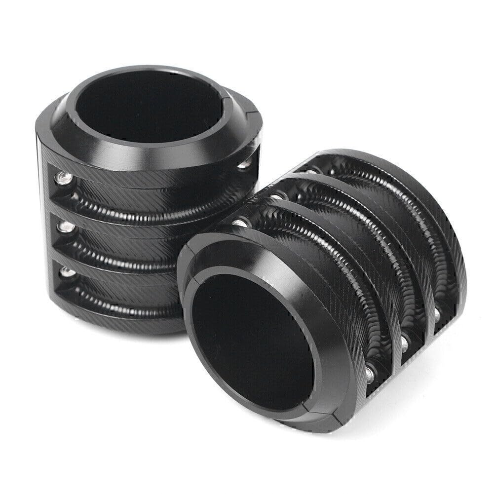 ya 6 8.14 Front Fork Tube Shock Boot Slider Cover Fit for BMW R 1200GS Adv 2013-16 Black 2pcs