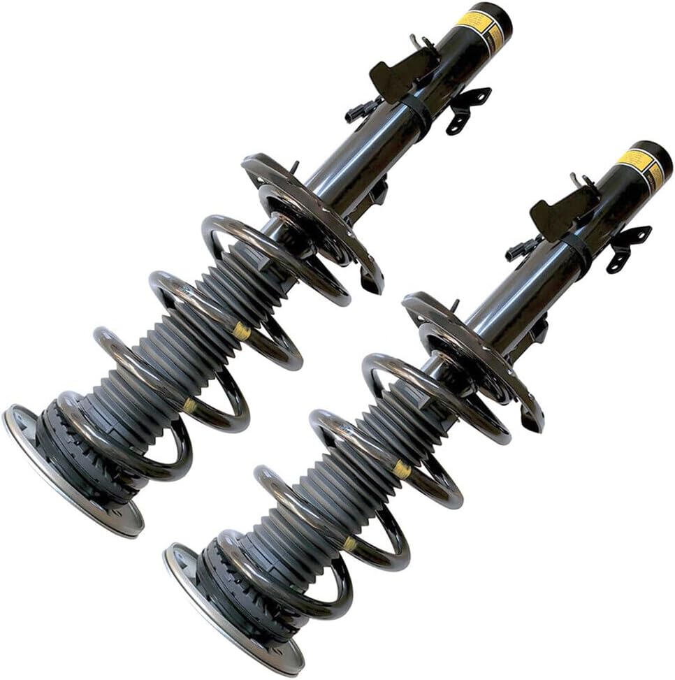 ya 12 10.8 baidi Pair Front Shock Struts Coil Assembly W/Magnetic for Range Rover Evoque L538 12-