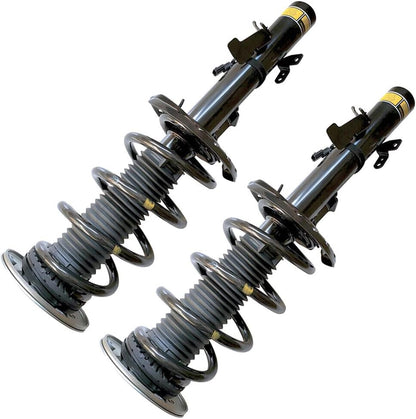 ya 12 10.8 baidi Pair Front Shock Struts Coil Assembly W/Magnetic for Range Rover Evoque L538 12-