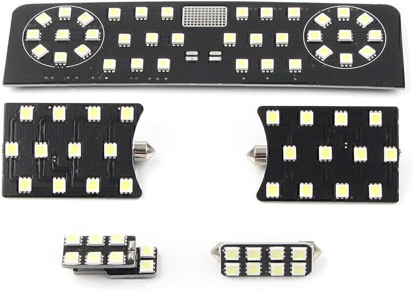 ya 4 8.8 White LED car interior light kit for 2009 and above for VW Tiguan 