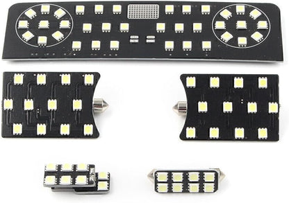 ya 4 8.8 White LED car interior light kit for 2009 and above for VW Tiguan 