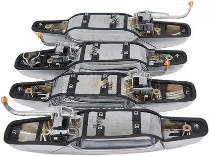 ya 10 9.16 baidi for 07-13 for Chevrolet Tahoe for GMC Yukon Sierra Denali Front and Rear 4X Chrome Door Handles -