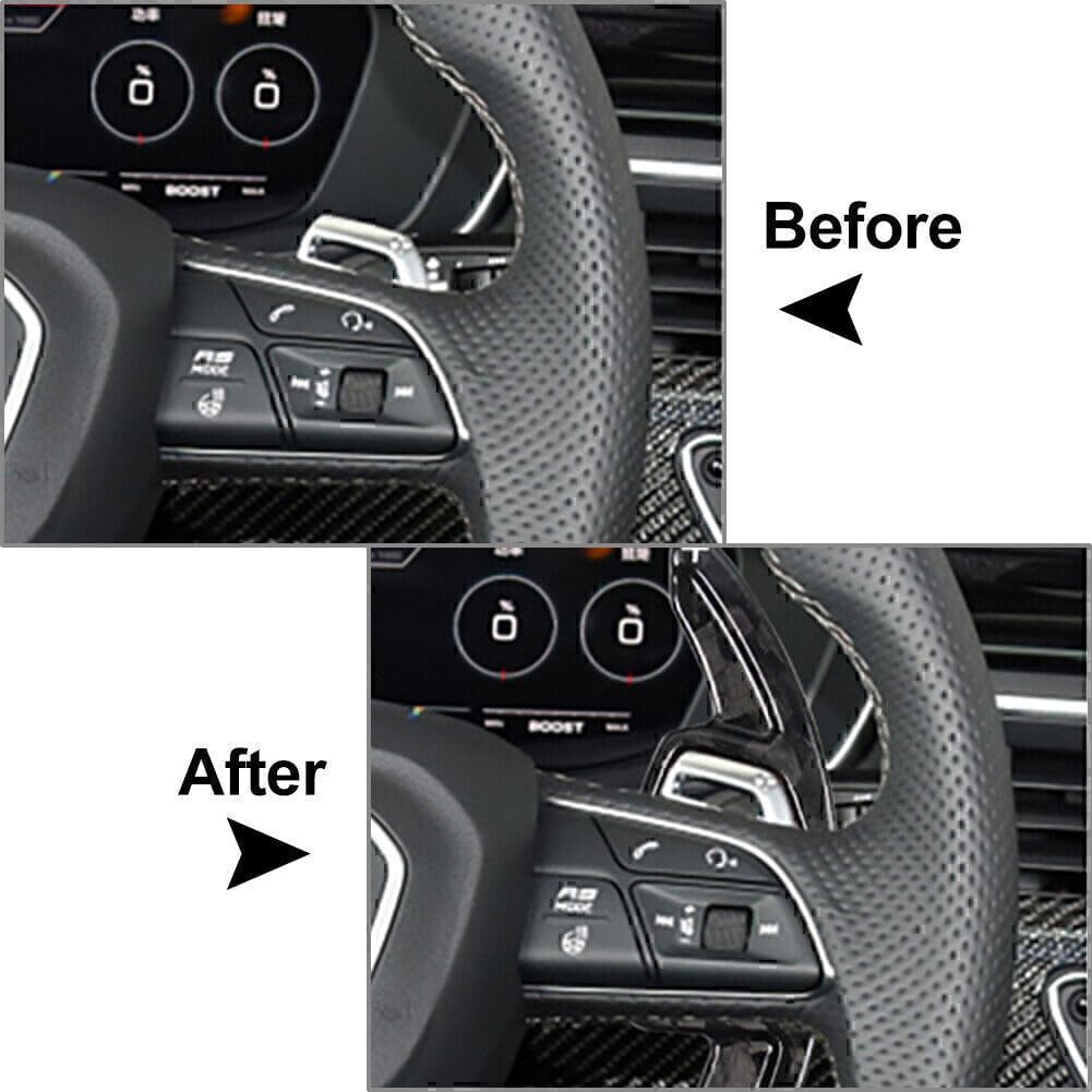 ya 5 8.24 baidi Steering Wheel Shift Paddle for Audi RS4 RS5 RS7 2020-2022 RS6 2019-2022 2021