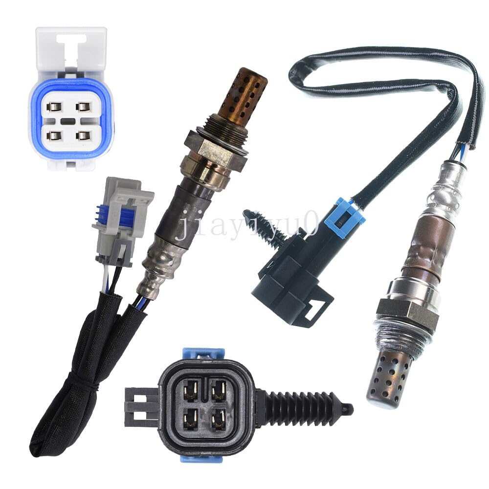 ya 4 8.8 2X Oxygen Sensor Front+Rear for 04-07 for Pontiac Grand Prix 3.8L Only fit Exc Calif