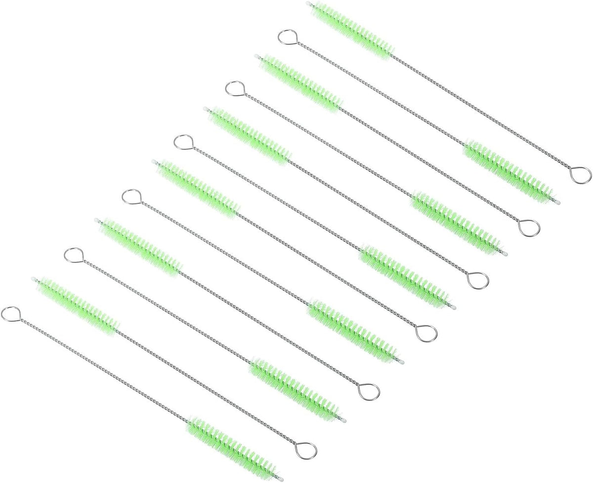 ya 26 10.21 baidi 12Pcs 8 x3/8 Drinking Straw Cleaning Brush Nylon Cleaning Bottle Brush n-2