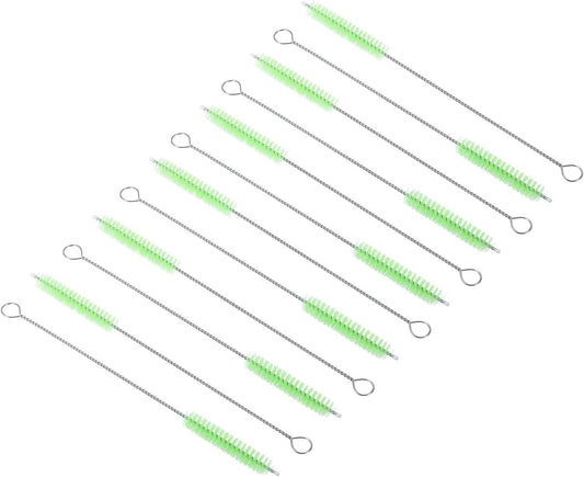 ya 26 10.21 baidi 12Pcs 8 x3/8 Drinking Straw Cleaning Brush Nylon Cleaning Bottle Brush n-2