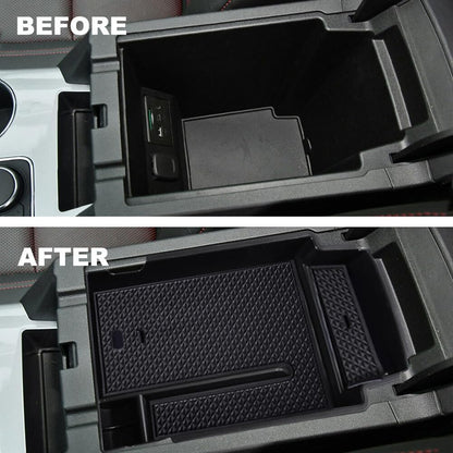 ya 5 8.10 Fits for Chevy Blazer 2019-2024 Accessory Center Console Tray Organizer Storage Box