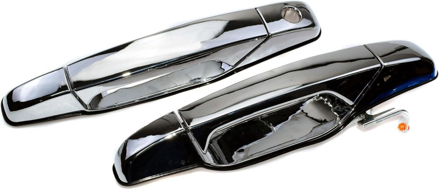 ya 2 8.24 baidi Exterior Door Handle Chrome Front Left Right for Chevrolet for GMC for Cadillac 2007-2013