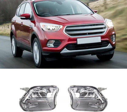 ya 7 8.24 baidi Right Front Fog Lights Turn Signal Lamp with Bulb for Ford Escape Kuga 2017-2019