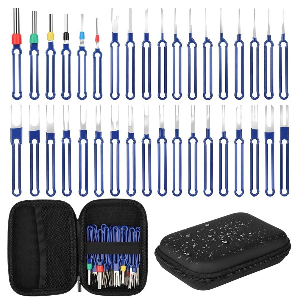 ya 13 9.15 baidi 36Pcs Terminal Removal Tool Kit Depinning Tool Electrical Connector Pin Removal