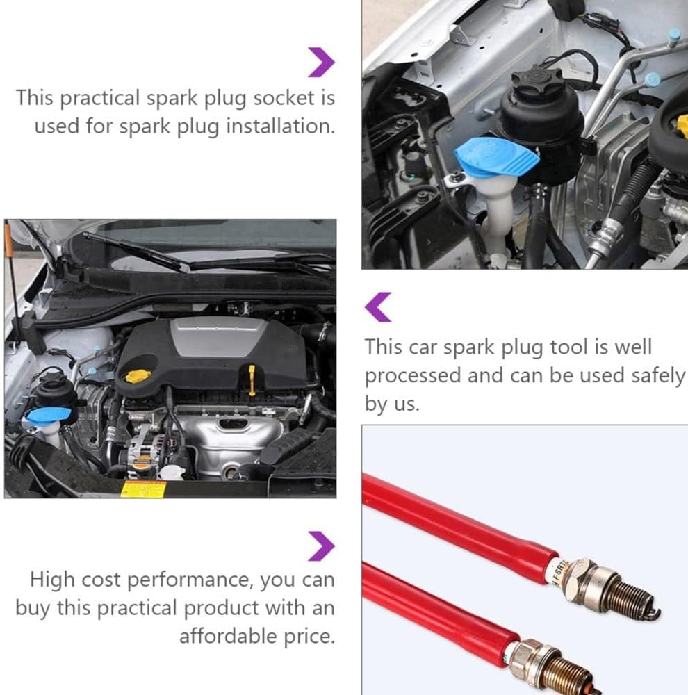 ya 13 9.15 baidi Thin Wall Tool Spark Plug Rubber Installation Sparkplug Socket Removal