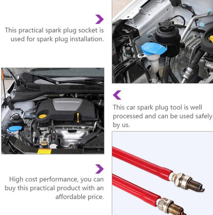 ya 13 9.15 baidi Thin Wall Tool Spark Plug Rubber Installation Sparkplug Socket Removal
