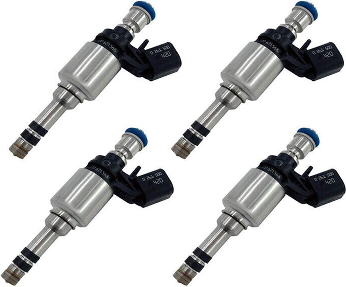 ya 10 9.16 baidi 4 pieces fuel injector 12671568 for Chevrolet Malibu Traverse for Cadillac CT6 ATS CTS 2.0L-