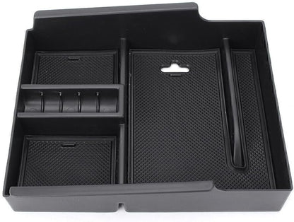 ya 11 9.14 zhengce 1x Car Armrest Storage Box Holder Fit for Toyota Alphard 2015 2016 2017 Bla